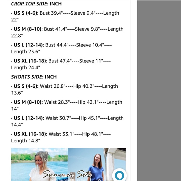 Short Sleeve Pajama Set Henley Tops and Shorts Sleepwear Loungewear with Pockets - Picture 12 of 12